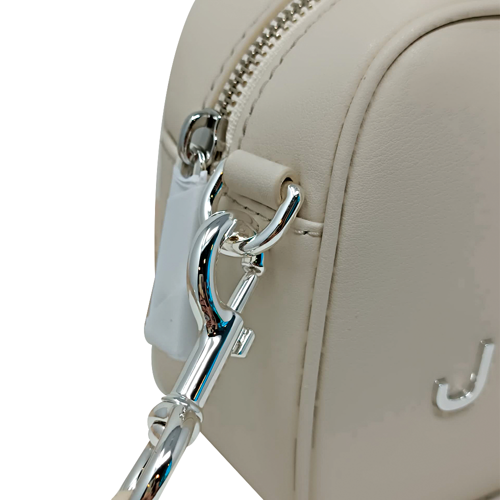 Marc Jacobs DTM Leather Crossbody de Cuero Marshmallow