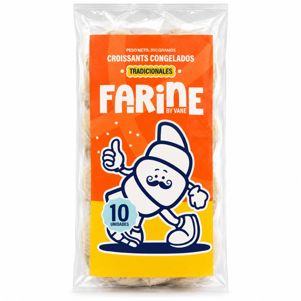 Farine Mini Croissant Plain 10 Unidades