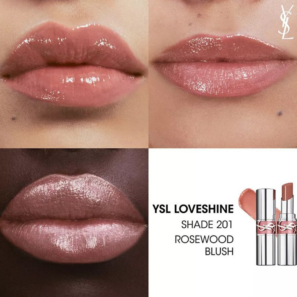 Yves Saint Laurent Loveshine High-Shine 201 Rosewood Blush 3.2gr