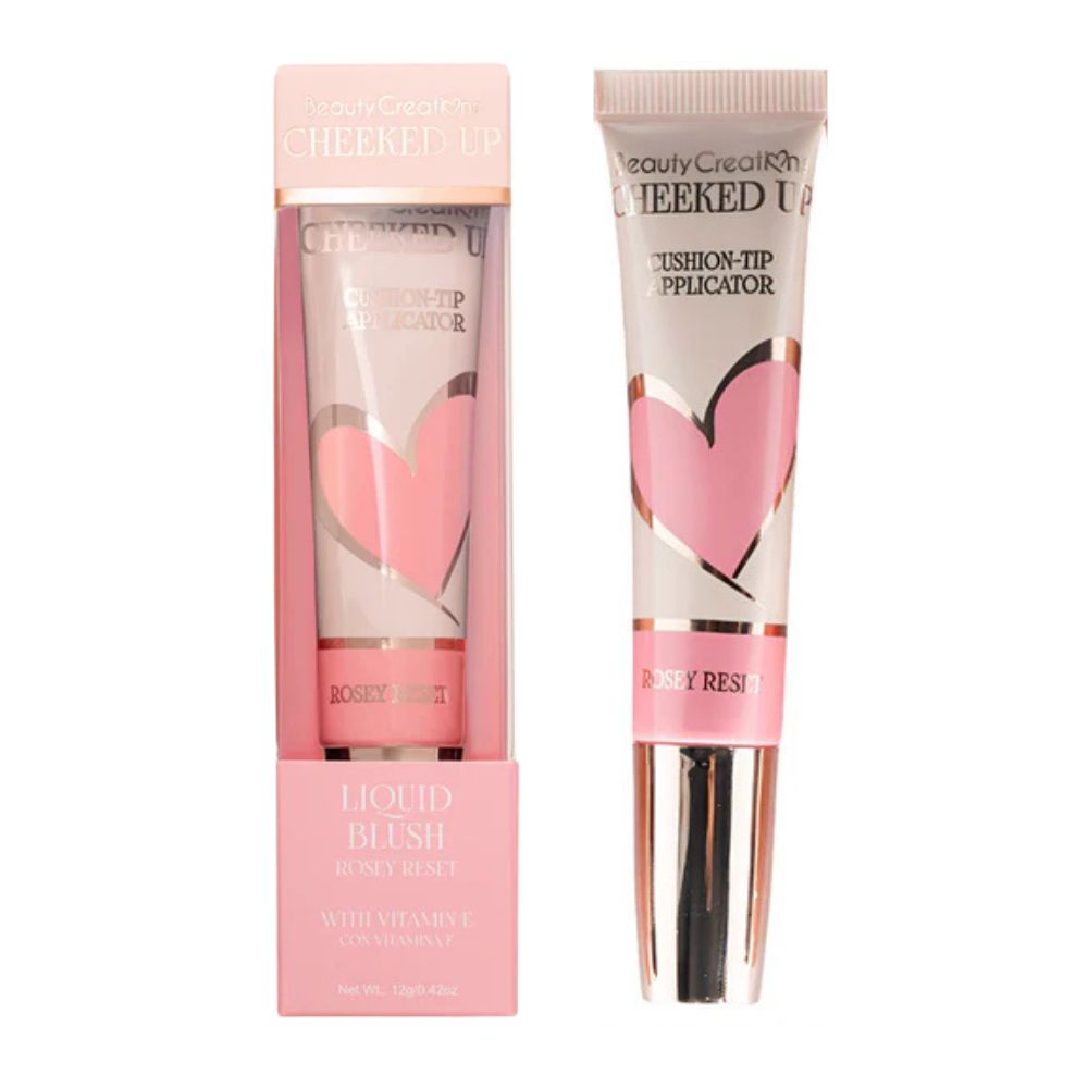 Beauty Creations Liquid Blush Rosey Reset Con Vitamina E 12gr