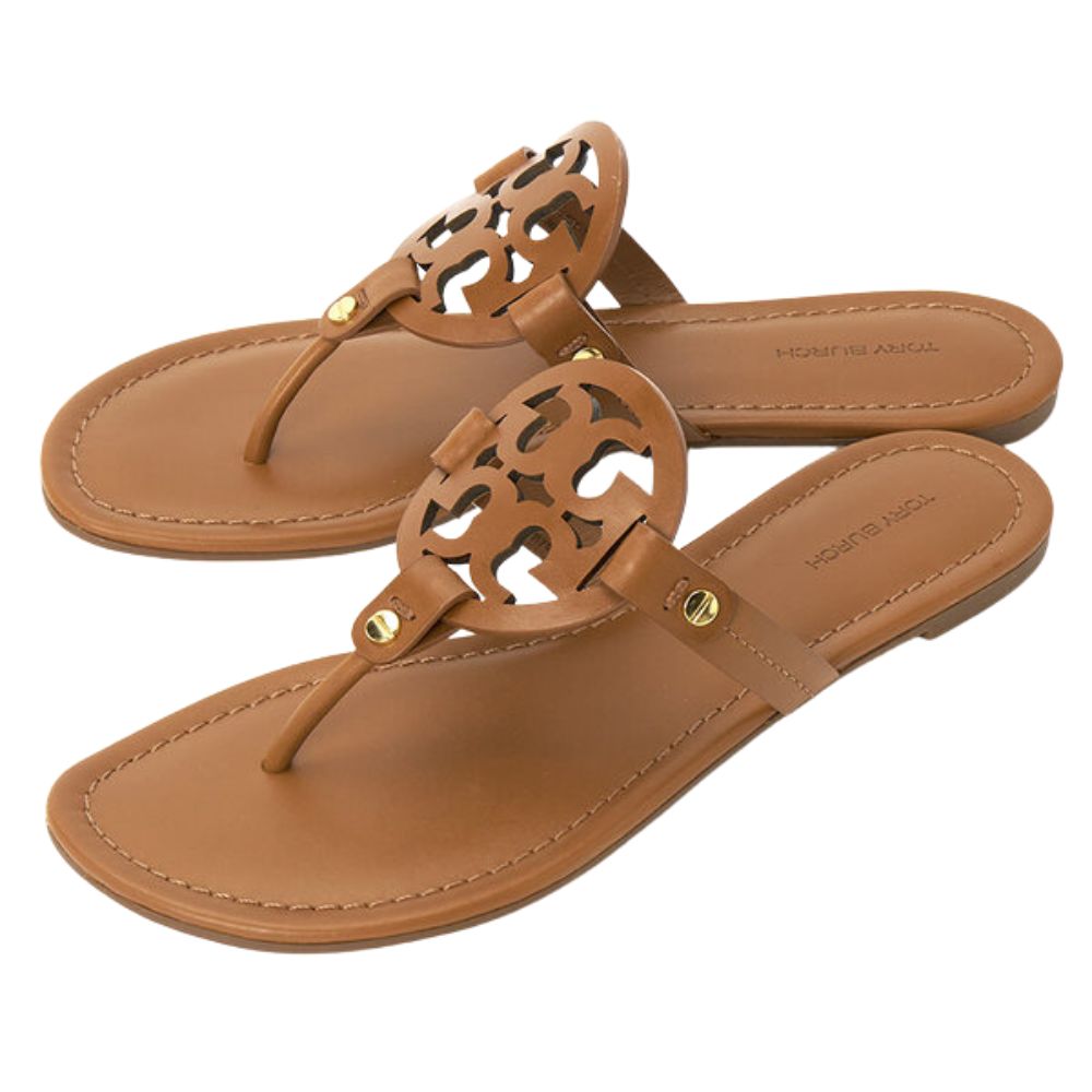 Tory Burch Miller Calf Leather Sandals Vintage