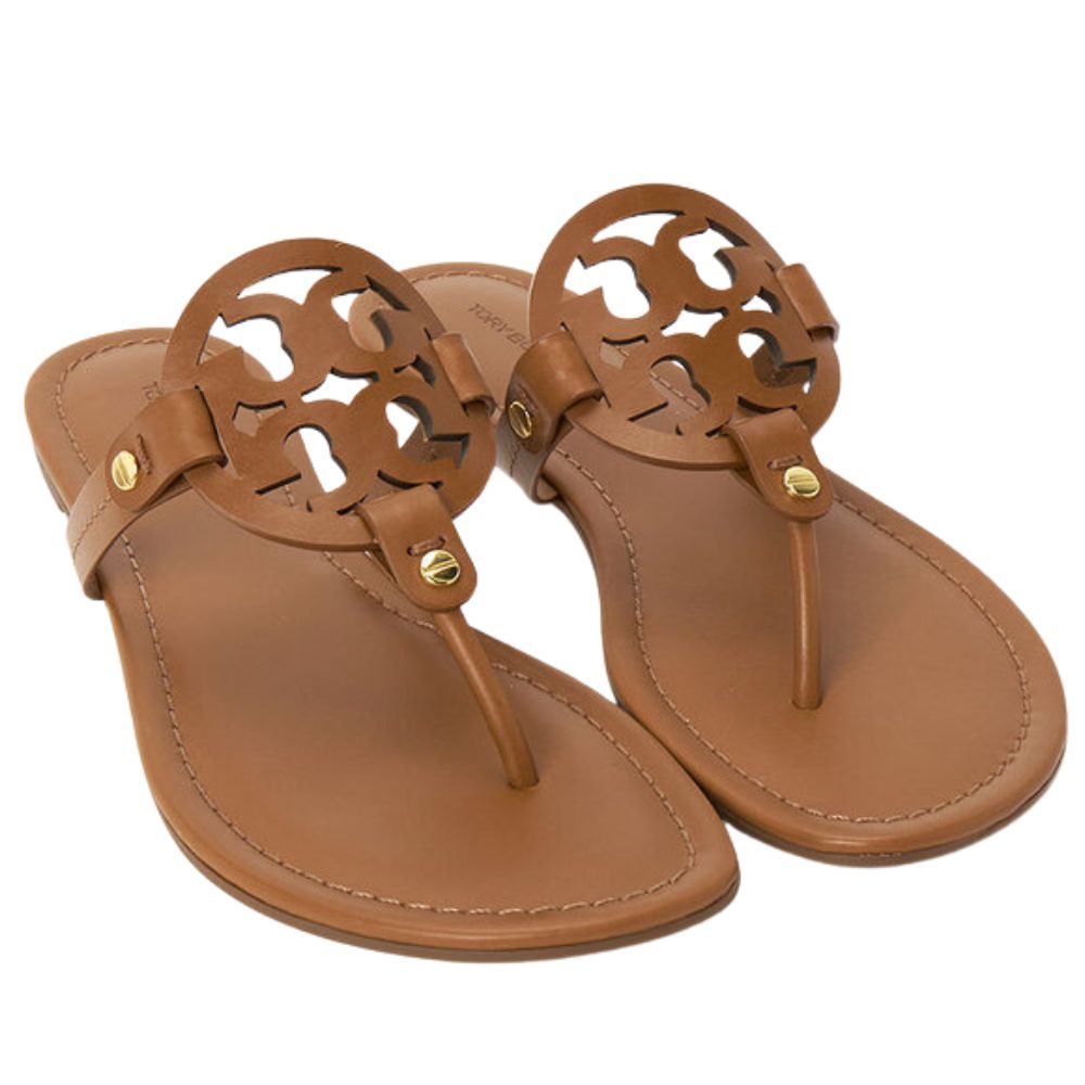 Tory Burch Miller Calf Leather Sandals Vintage