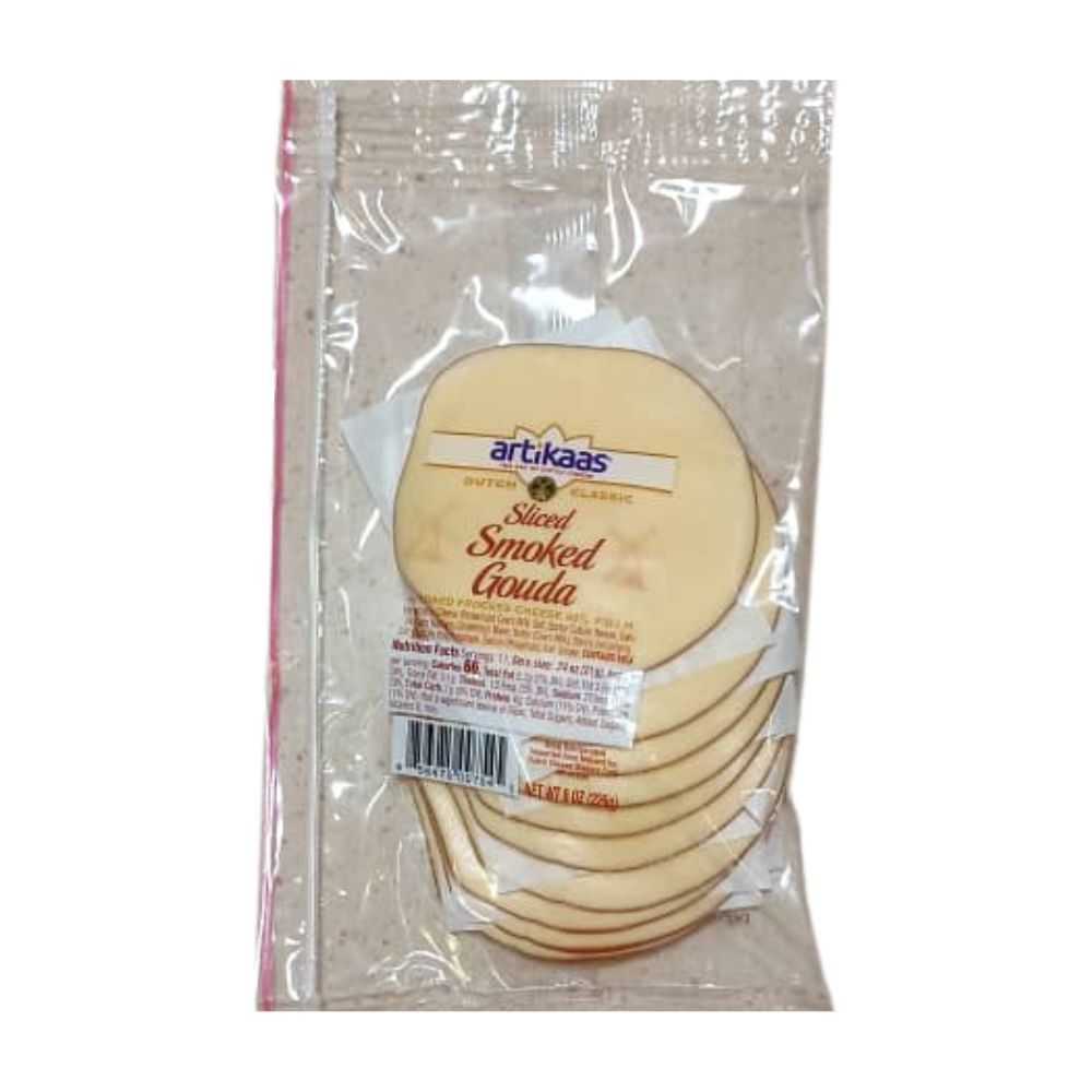 Artikaas Sliced Smoked Gouda 226gr