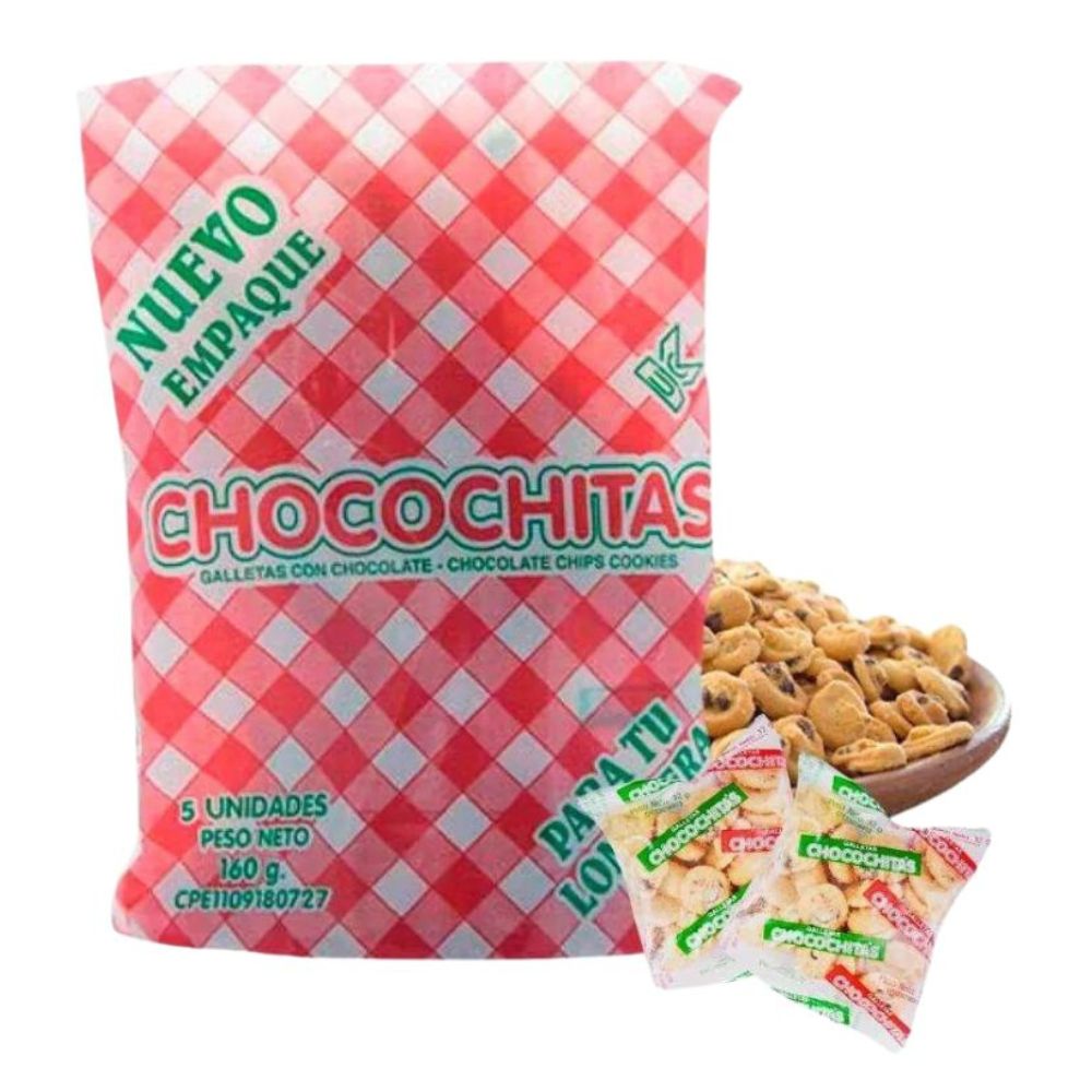 Chocochitas Galletas 5 Und x 32gr