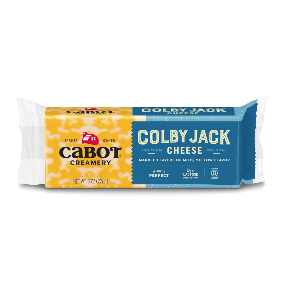 Cabot Creamery Colby Jack Cheese 226gr