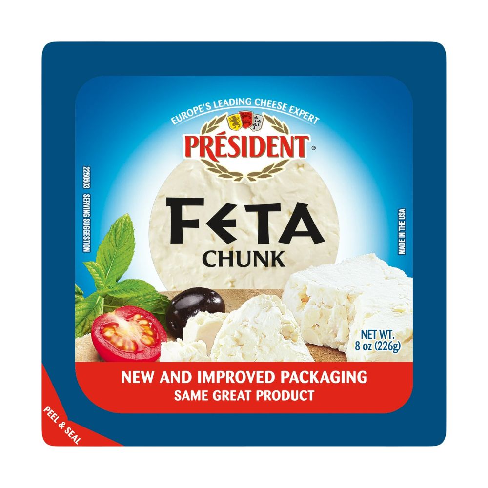 Feta Chunk President 226 gr