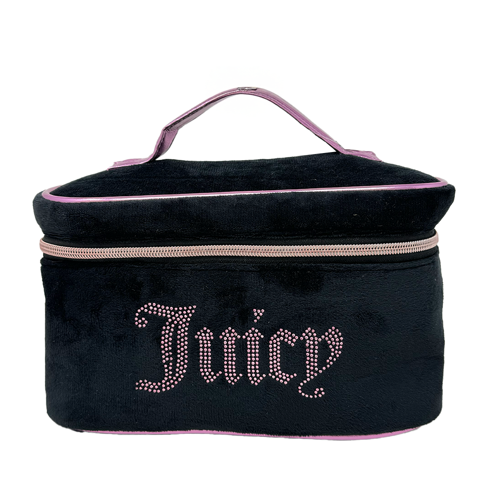 Juicy Couture Bolsa De Cosmético Black Pink