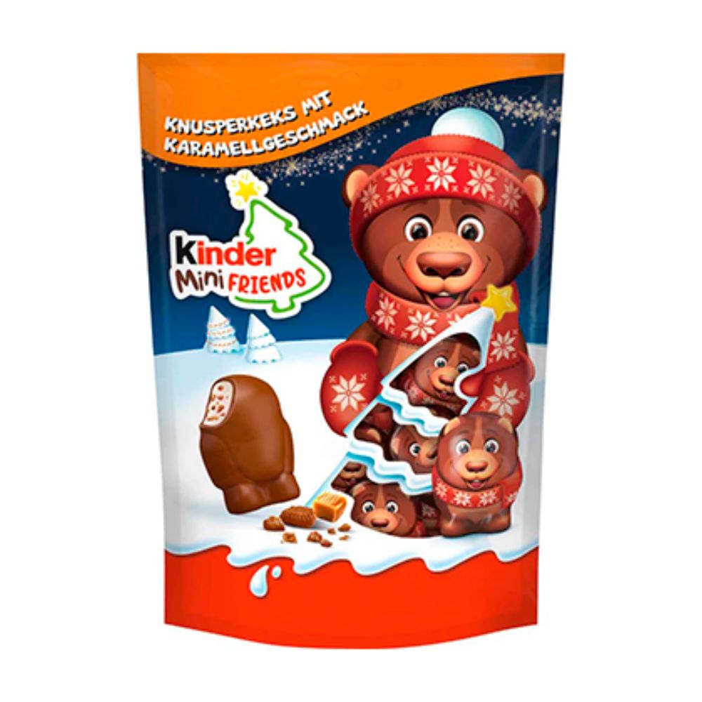 Kinder Mini Friends Chocolates Milch Caramel 122gr