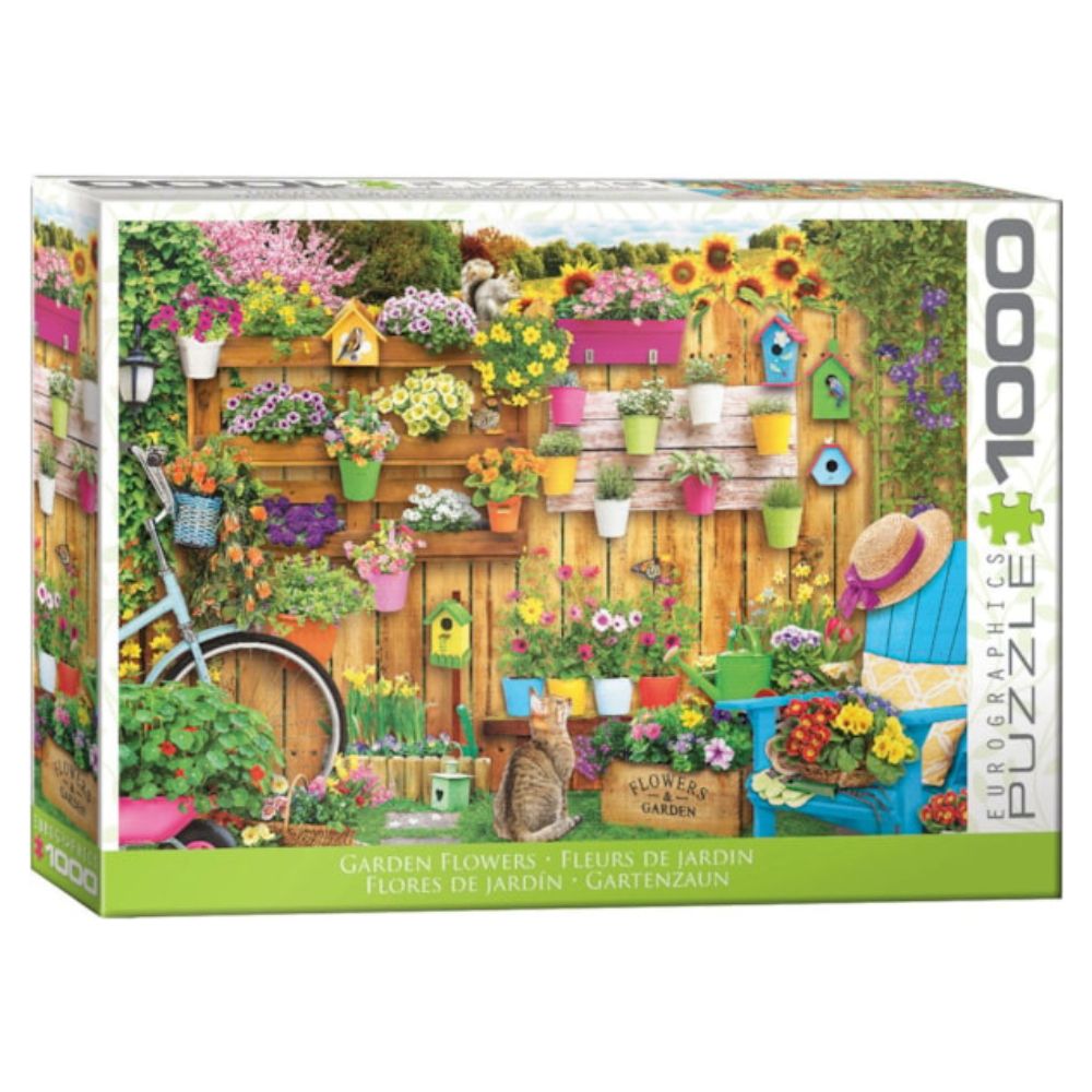 Eurographics Puzzle Garden Flowers 1000 Piezas