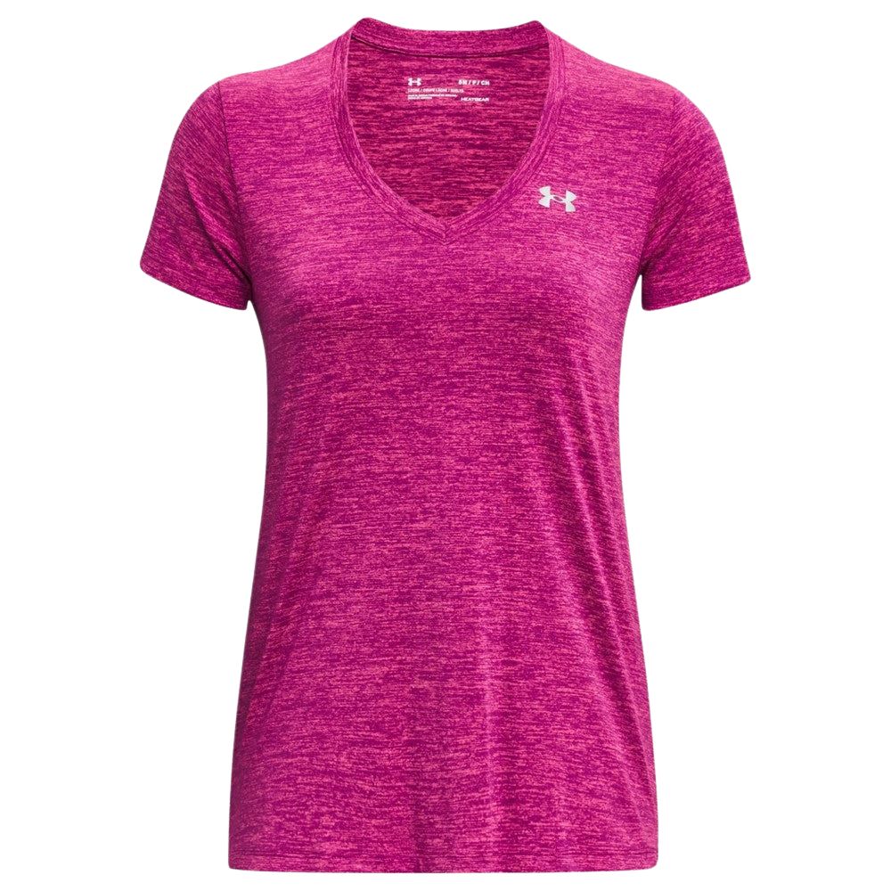 Under Armour Franela Para Dama Cuello en V Twist Tech™