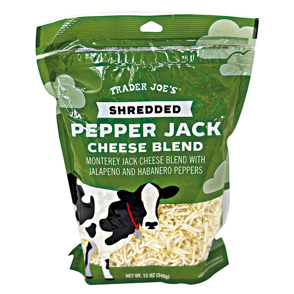 Trader Joe's Shredded Pepper Jacks Cheese Blend 340gr