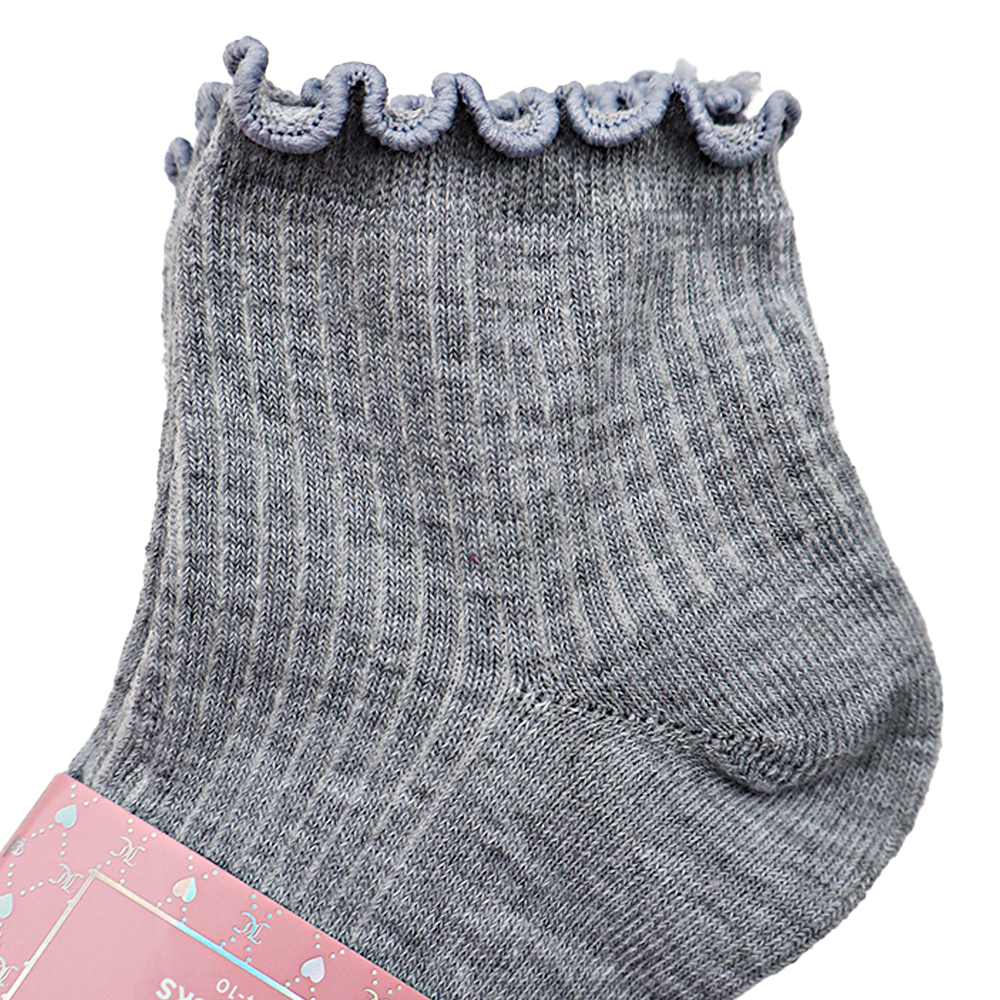 Juiciy Couture Medias Mix 8-Pack Grey/White