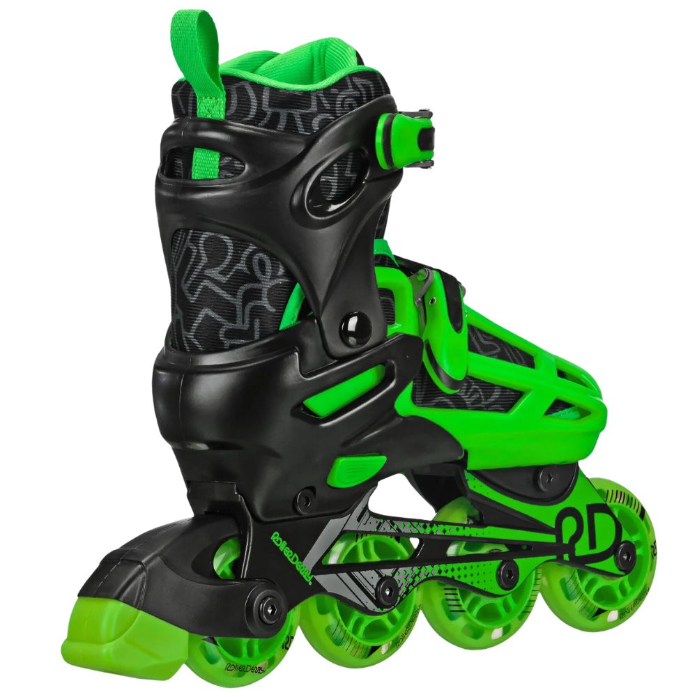 Patines 2-in-1 Roller Derby Quad and Inline Adjustable Skates Patines Talla 34-38