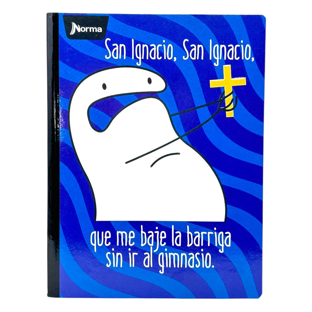 Norma Cuaderno Memes Cudriculado 100 Hojas Con Stickers Diseños Surtidos