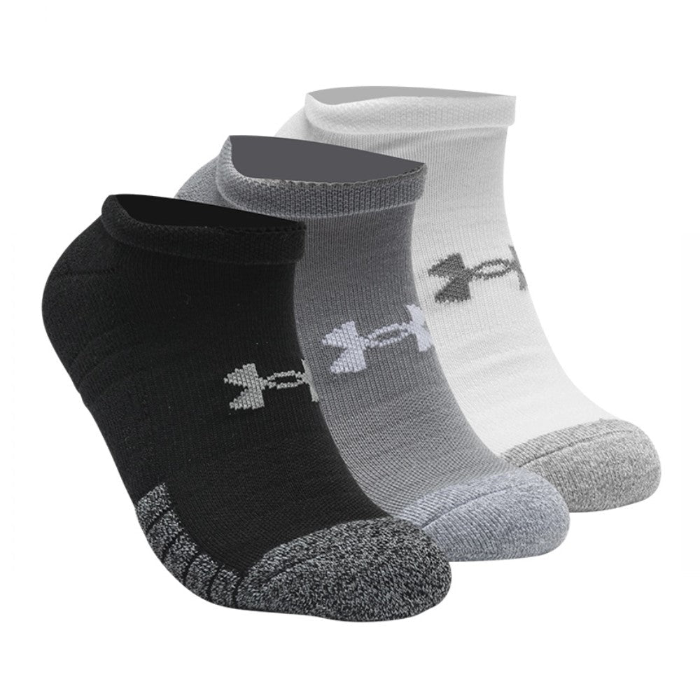 Under Armour Medias HeatGear® No Show Para Adultos 3 Pares