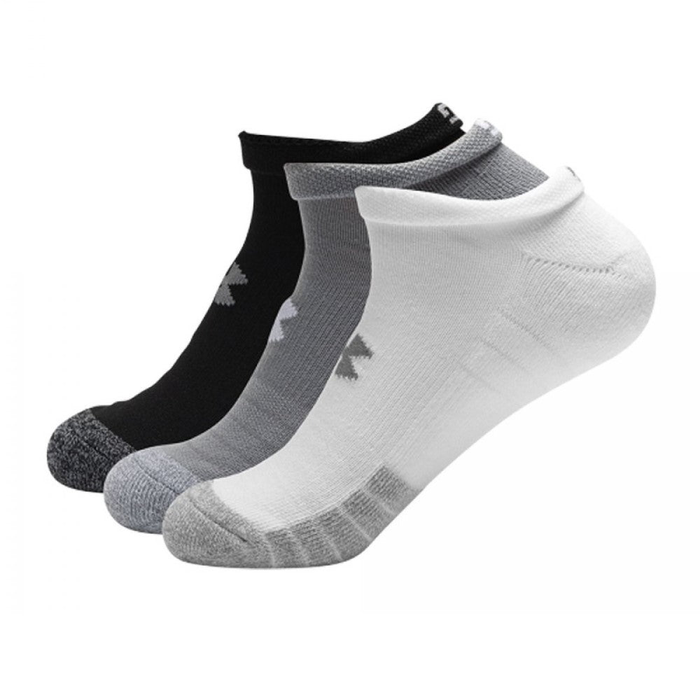 Under Armour Medias HeatGear® No Show Para Adultos 3 Pares