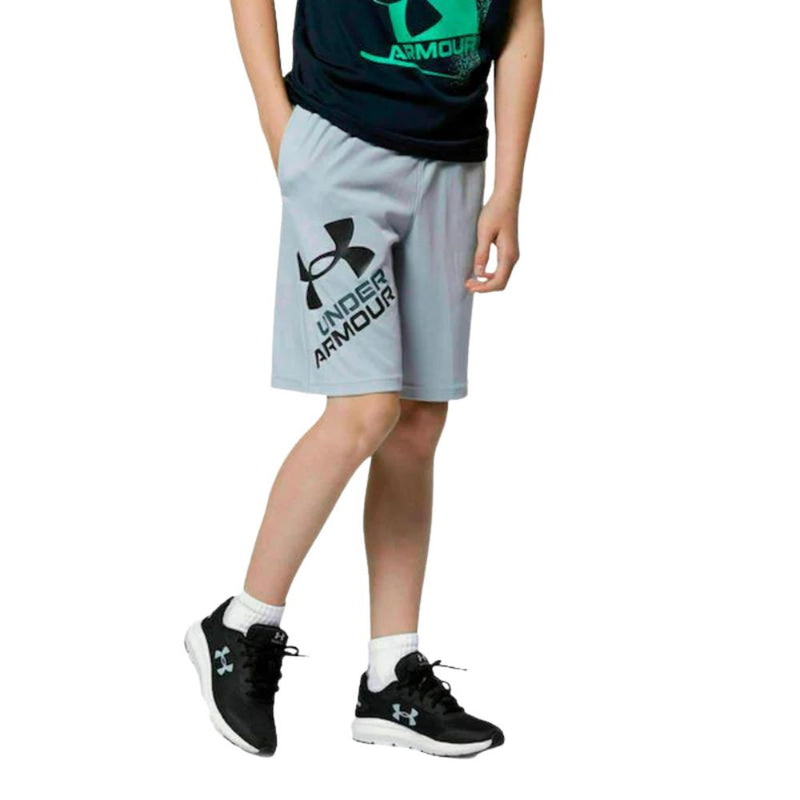 Under Armour - Conjunto de shorts y camiseta infantil para niños