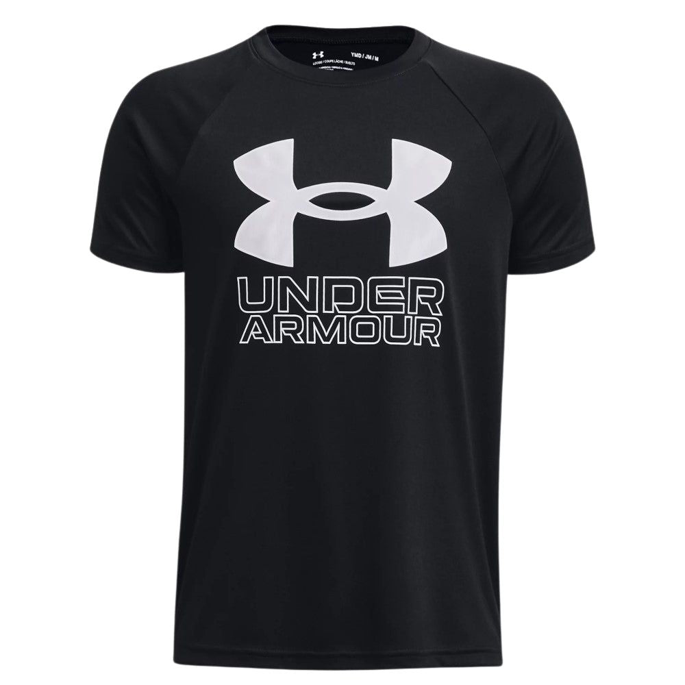 Under Armour Franela Manga Corta Para Niños Tech™ Hybrid Print Fill