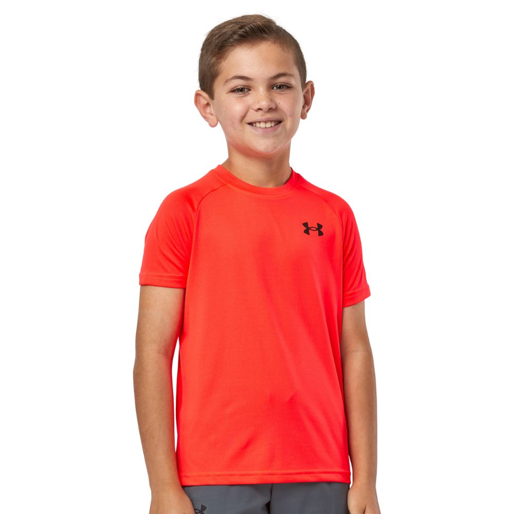 Under Armour Franela Manga Corta Para Niños Tech™ 2.0