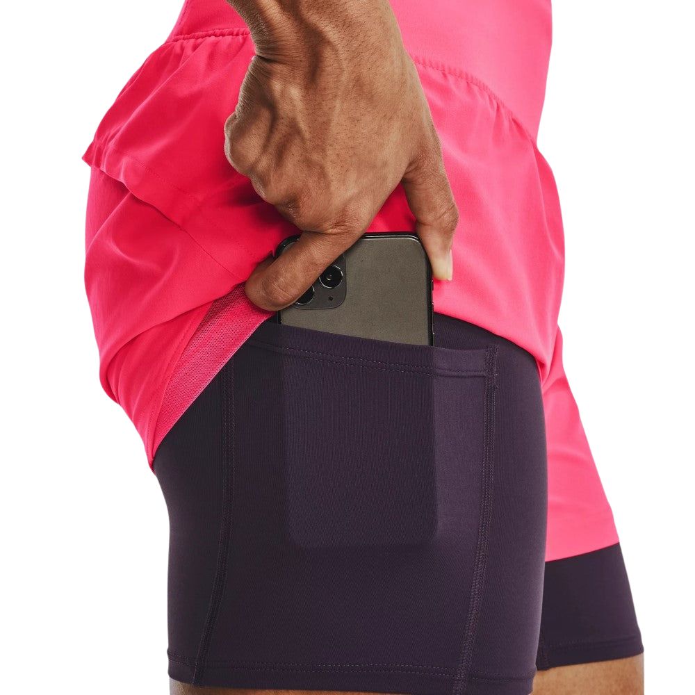 Under Armour Shorts Para Dama Run Stamina 2 in 1