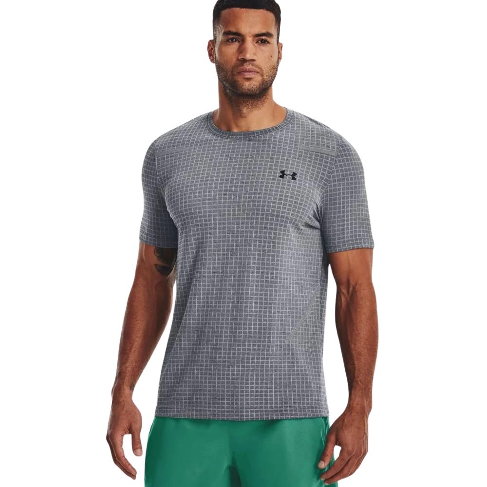 Under Armour Franela Grid Sin Costura  Para Caballero