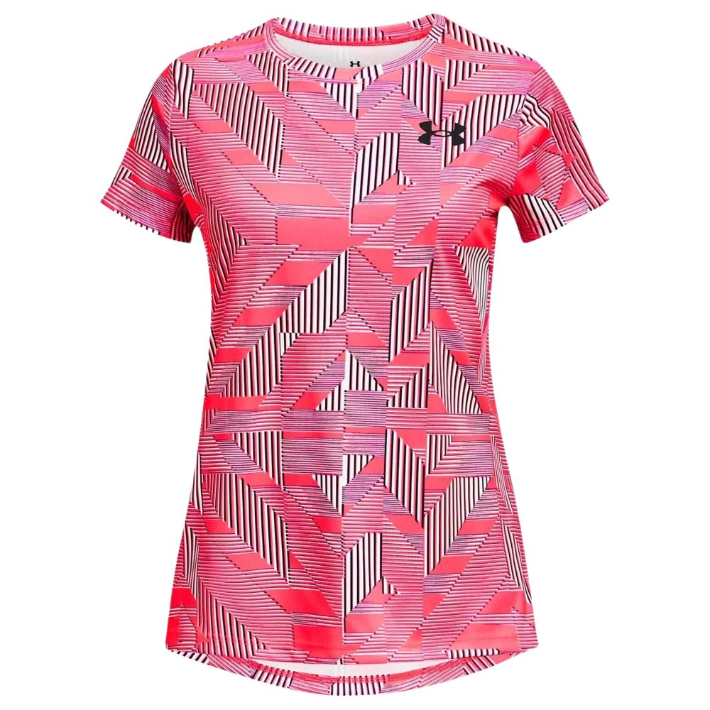 Under Armour Franela Manga Corta Tech™ Printed Para Niñas