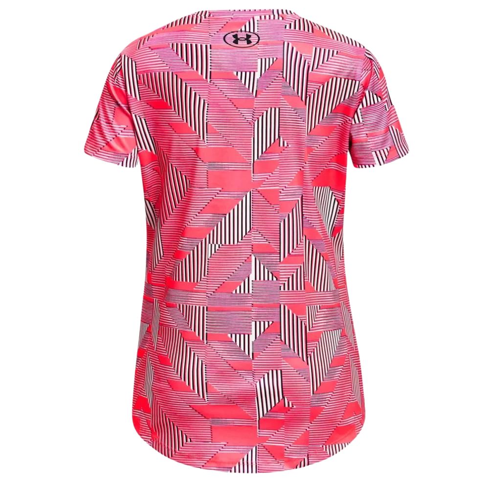 Under Armour Franela Manga Corta Tech™ Printed Para Niñas