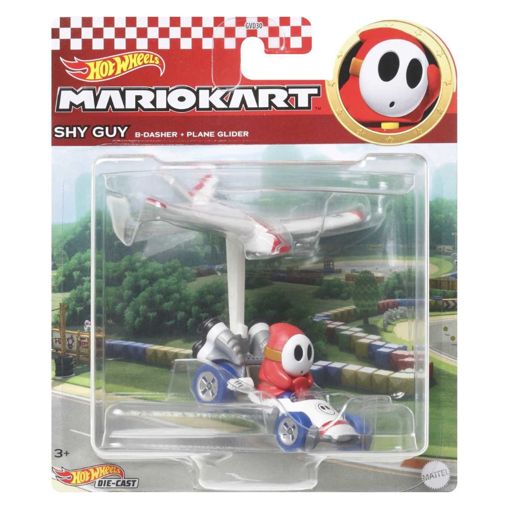 Hot Wheels Mariokart Shy Guy 3+