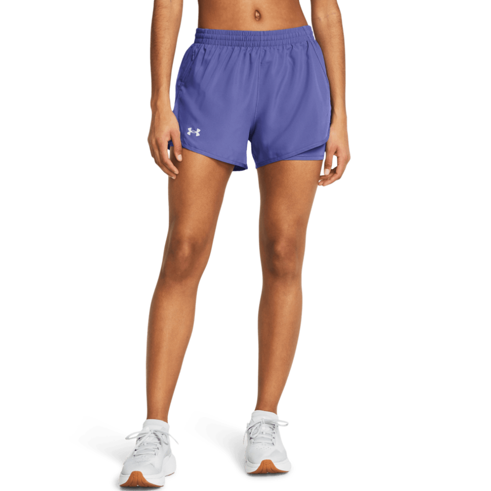 Under Armour Short Para Running Fly By 2N1 para Damas