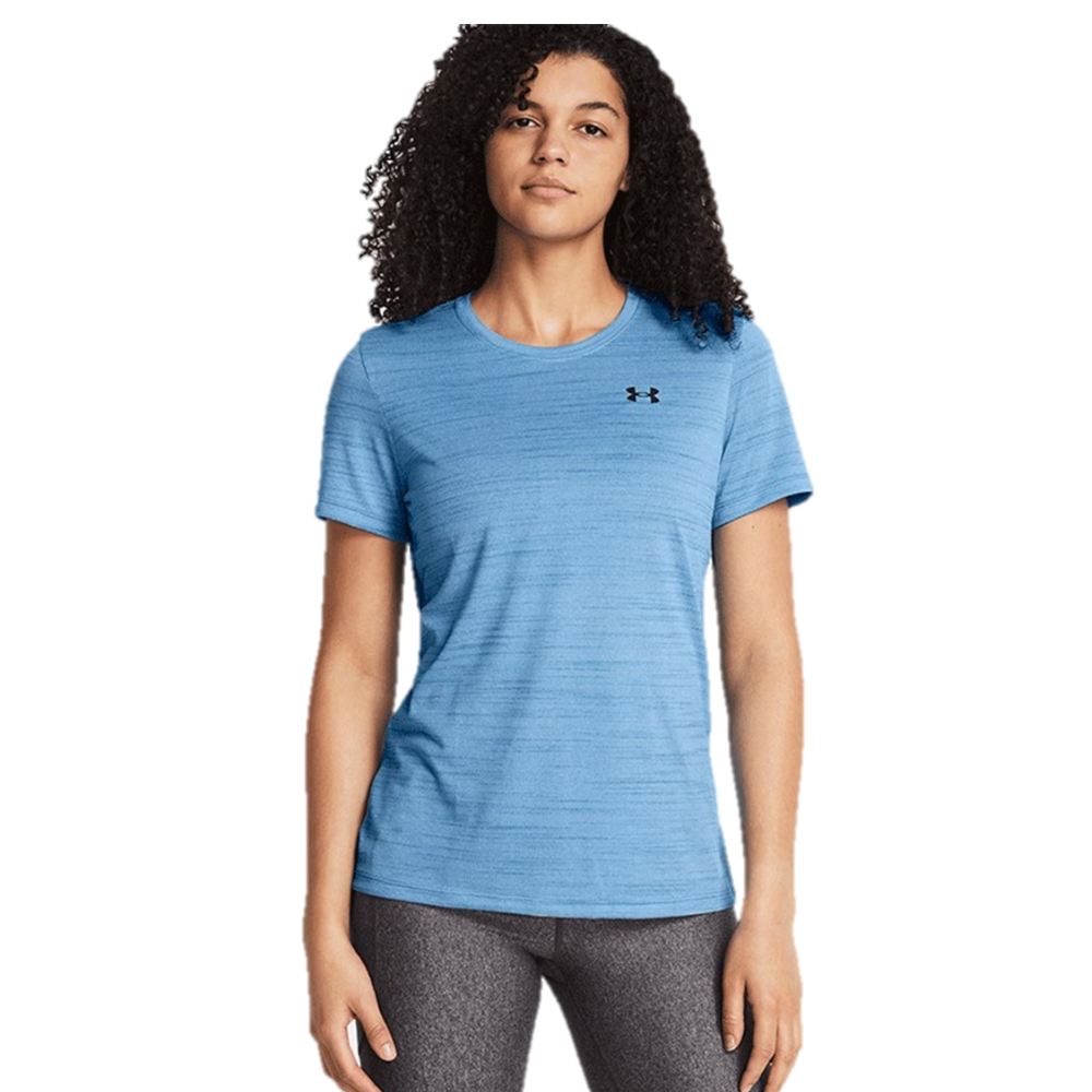 Under Armour Franela Manga Corta Tech Tiger para Dama