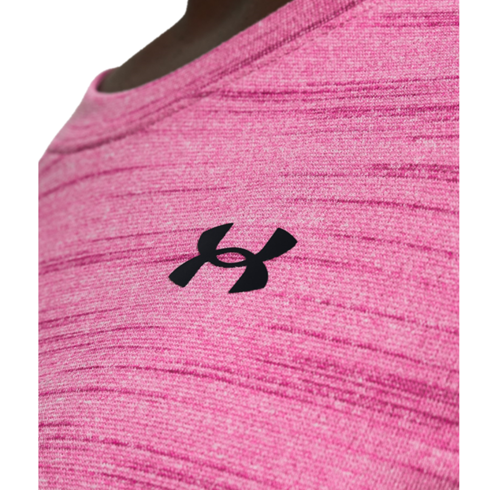 Under Armour Franela Manga Corta Tech Tiger para Dama