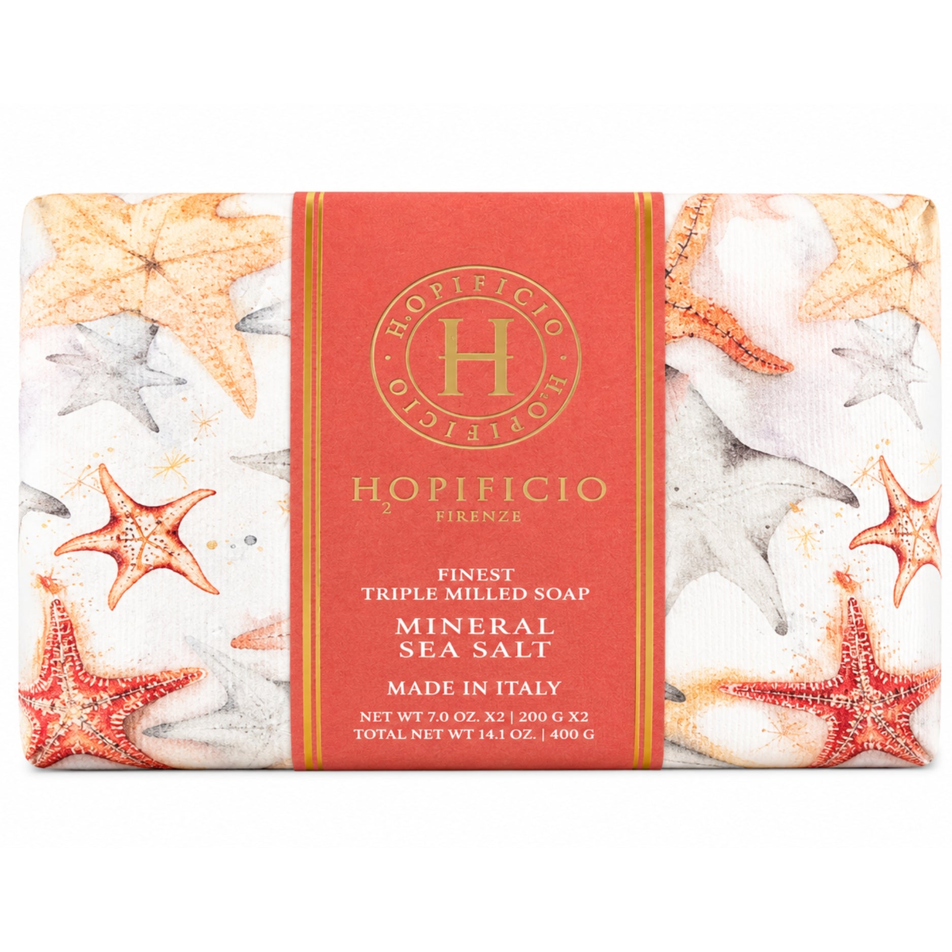 Hopificio Jabon de Barra Mineral Sea Salt Pack 2 Und 400g