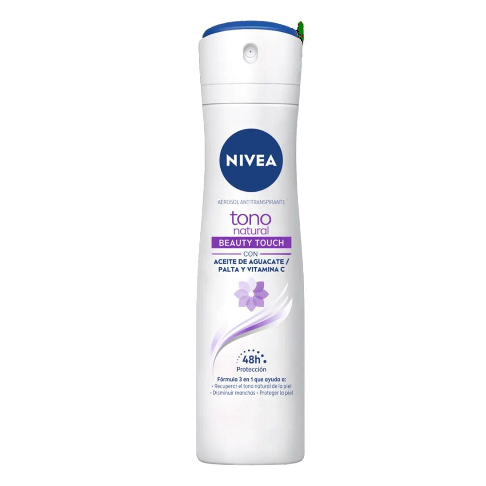 Nivea Desodorante en Aerosol Antitranspirante Tono Natural Beauty Touch 150ml