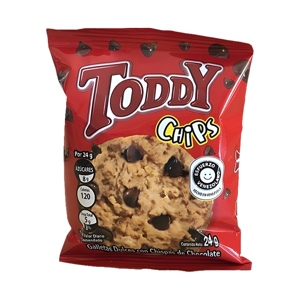 Galletas Toddy Chips 4 Und