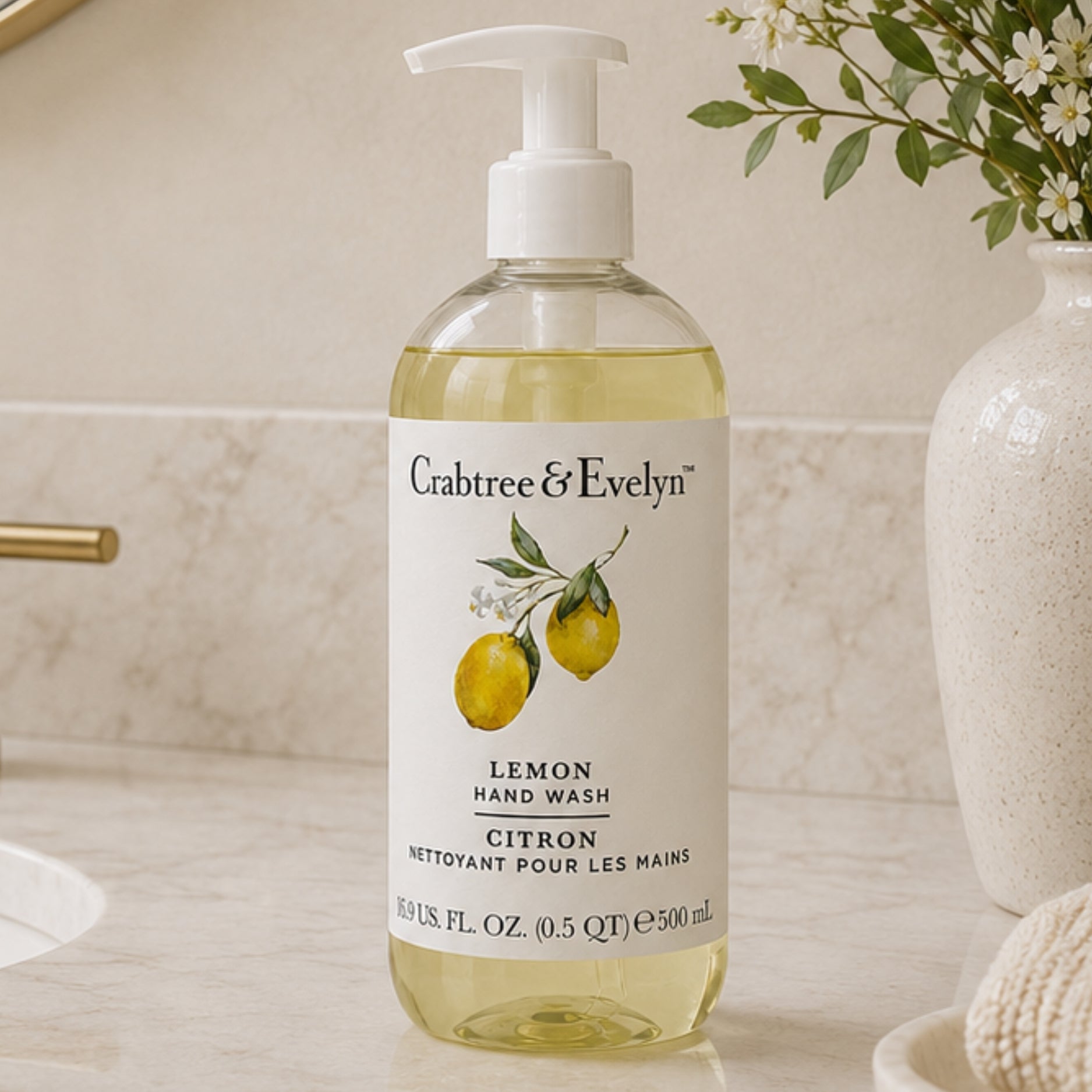 Crabtree & Evelyn Lemon Hand Wash Citron 500ml