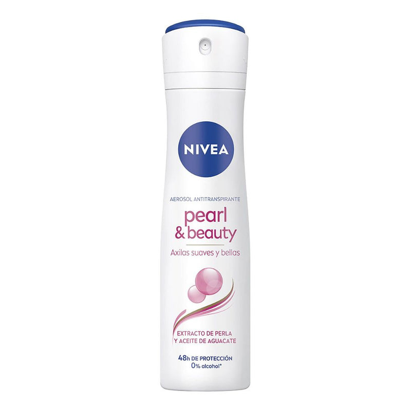 Nivea Desodorante en Aerosol Antitranspirante Pearl & Beauty 150ml