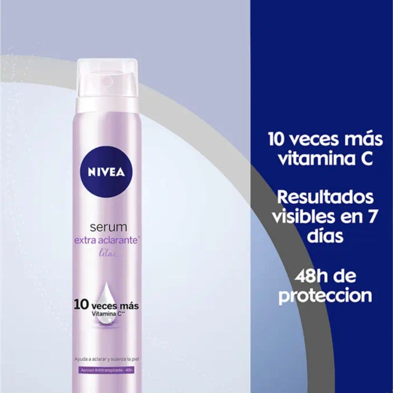 Nivea Desodoranten Spray Serum Exra Aclarante 60gr/100ml