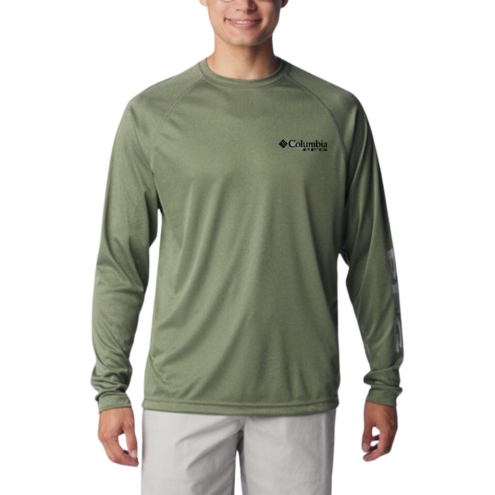 Columbia Franela para Caballeros Terminal Tackle Heather LS Shirt