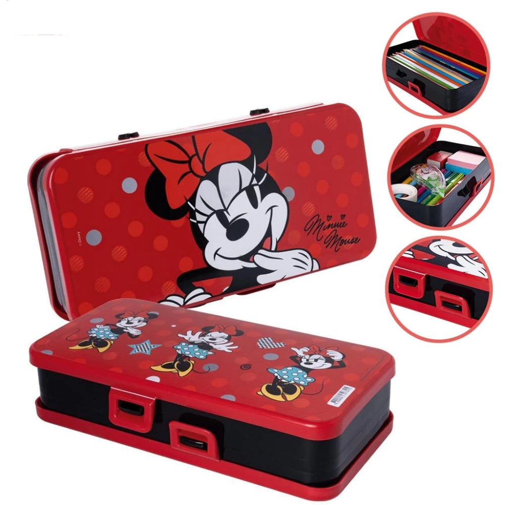 Alfa Hogar Cartuchera Plastica Minnie Mouse