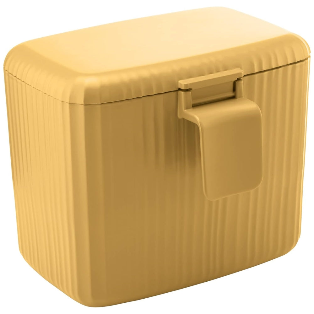 Guzzini Bio Wasty Cesta Para Residuos De Alimentos Color Amarillo Mostaza 3.7L