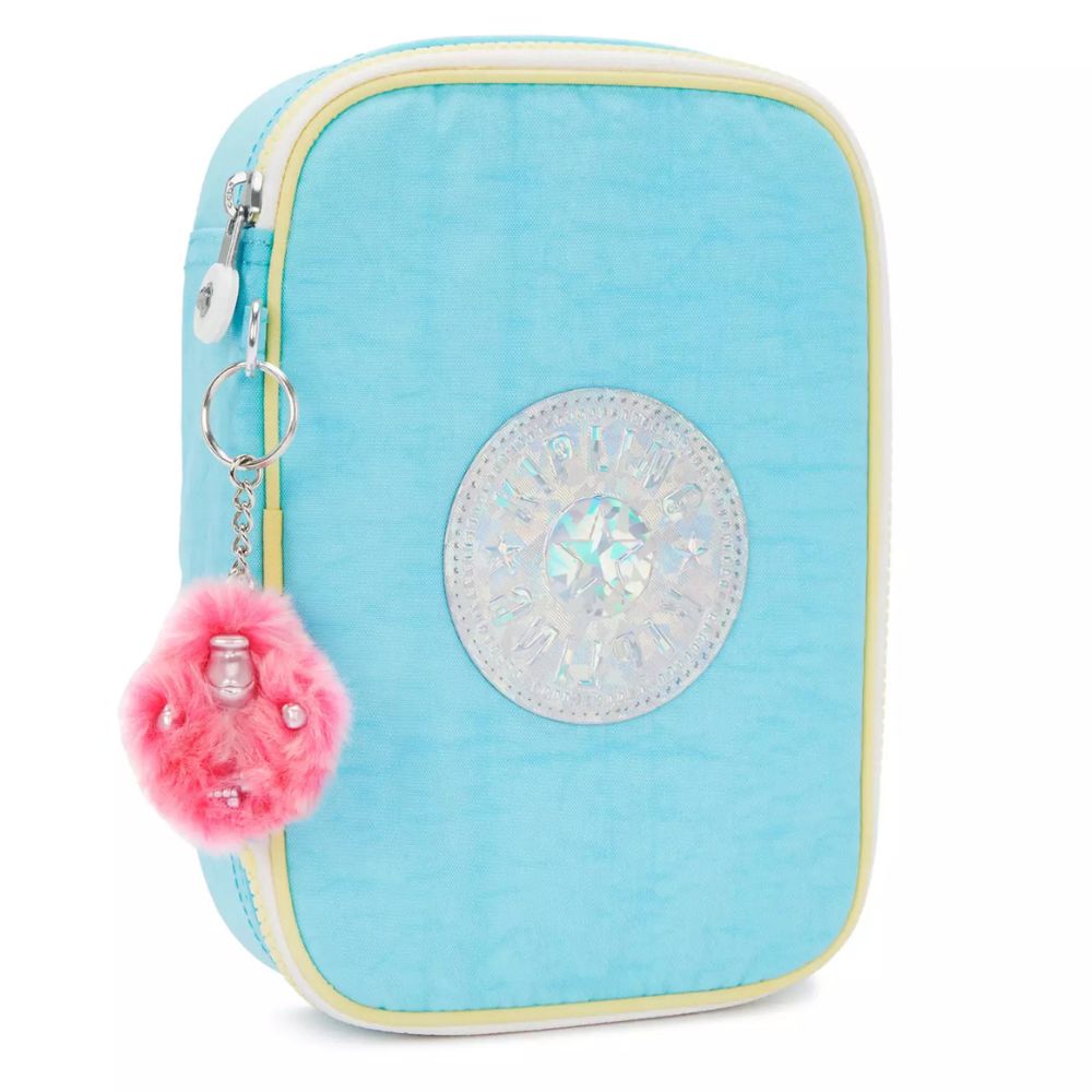 Kipling Cartuchera 100 Pens Blue Sea Mix