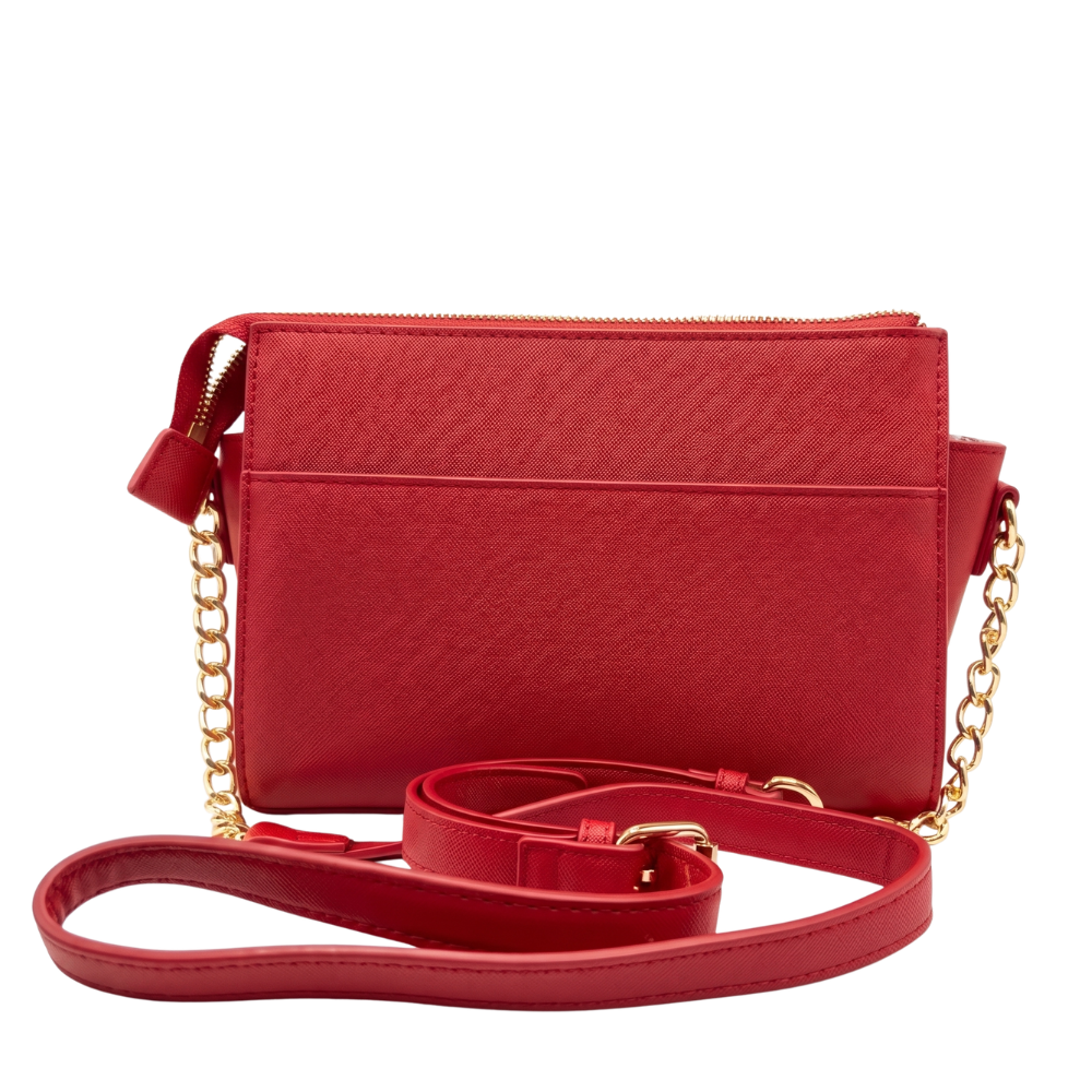 Steve Madden Cartera Lexi Top Crossbody Red
