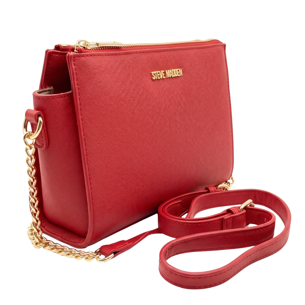 Steve Madden Cartera Lexi Top Crossbody Red