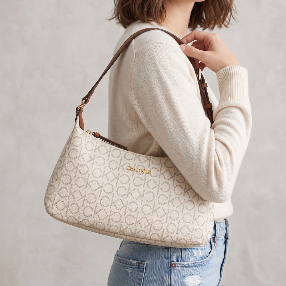 Calvin Klein Cartera Handbag White