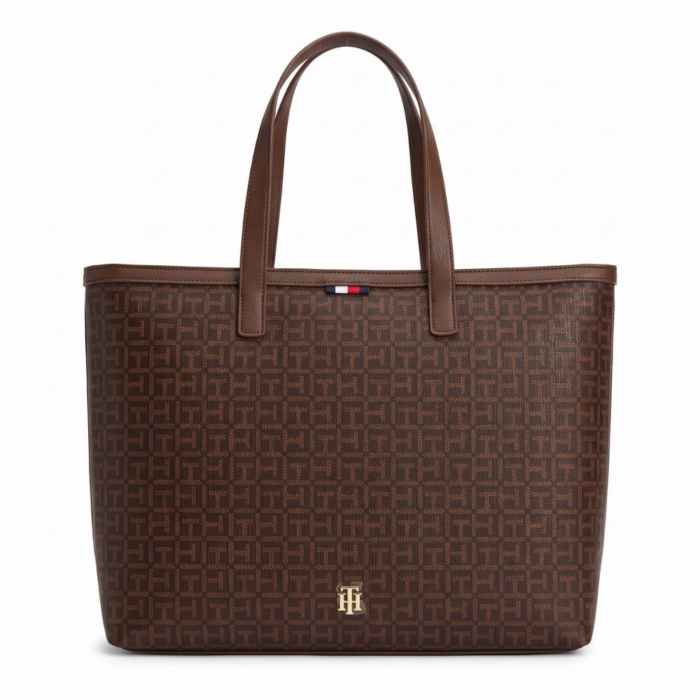 Tommy Hilfiger Cartera Tote Brown