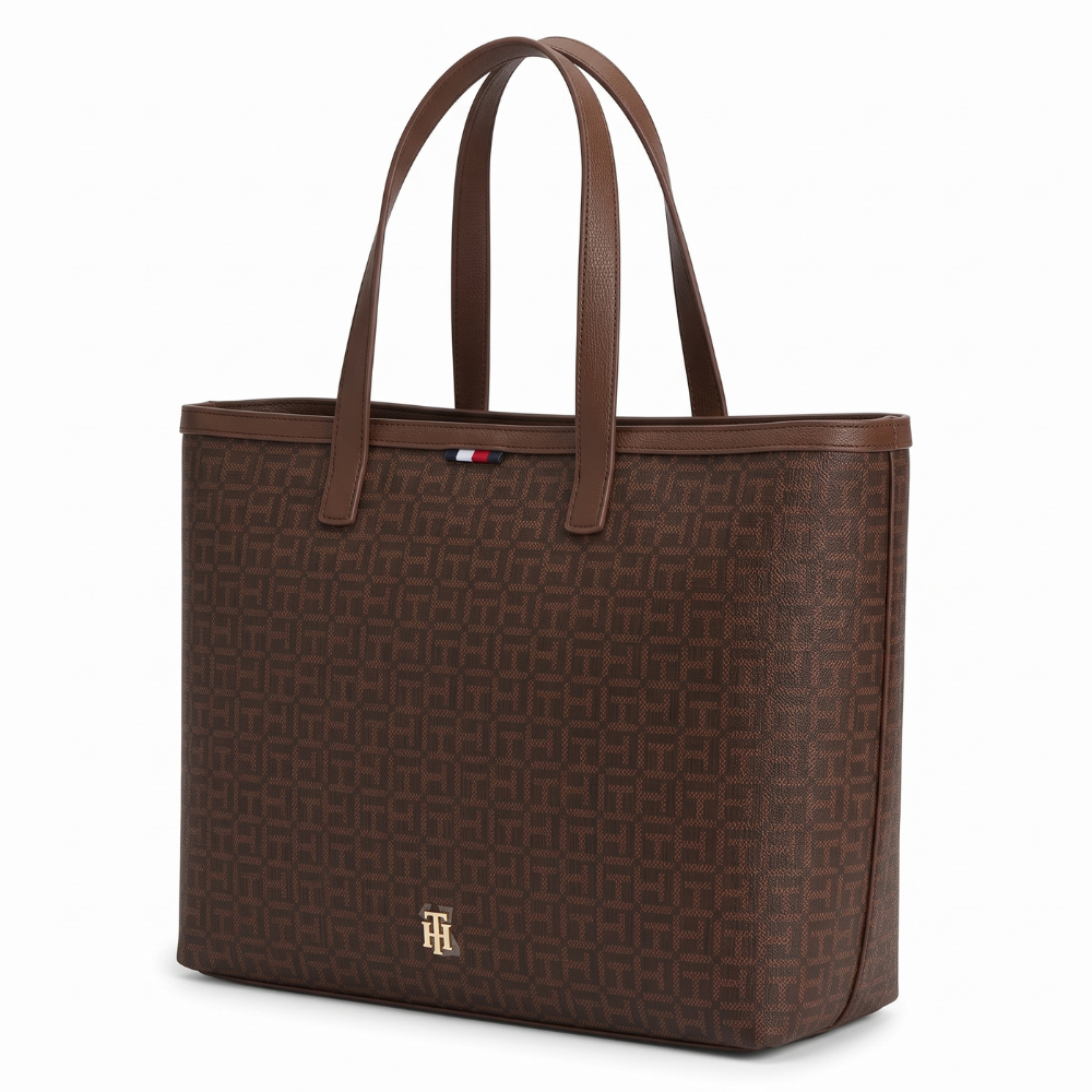 Tommy Hilfiger Cartera Tote Brown
