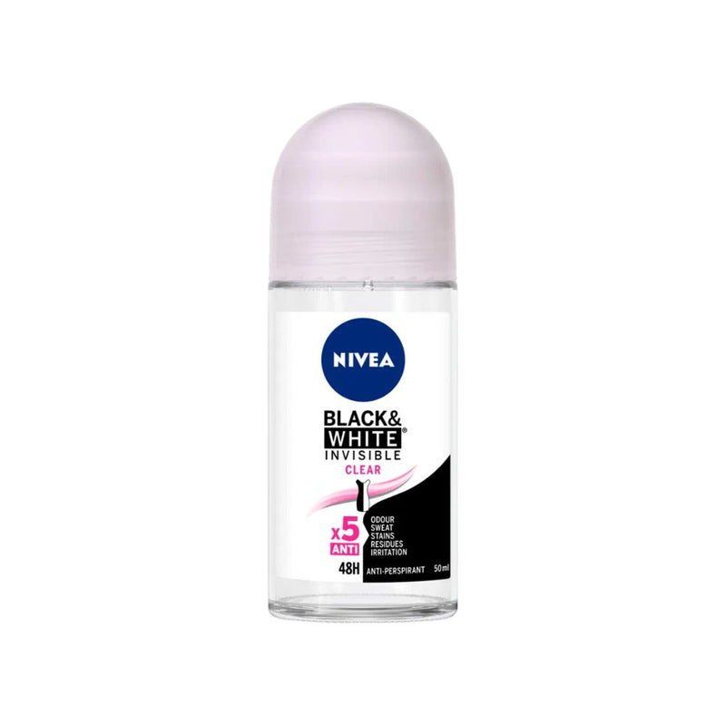 Nivea Desodorante Roll On Women Invisible Black&White 50ml