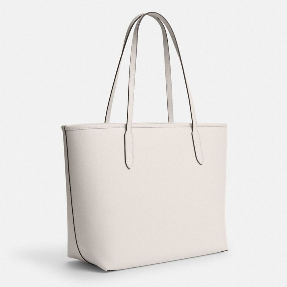 Coach City Tote Bag Chalk