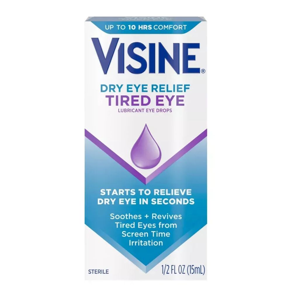 Gotas Oftalmicas Visine Dry Eye Relief Tired Eye 15ml