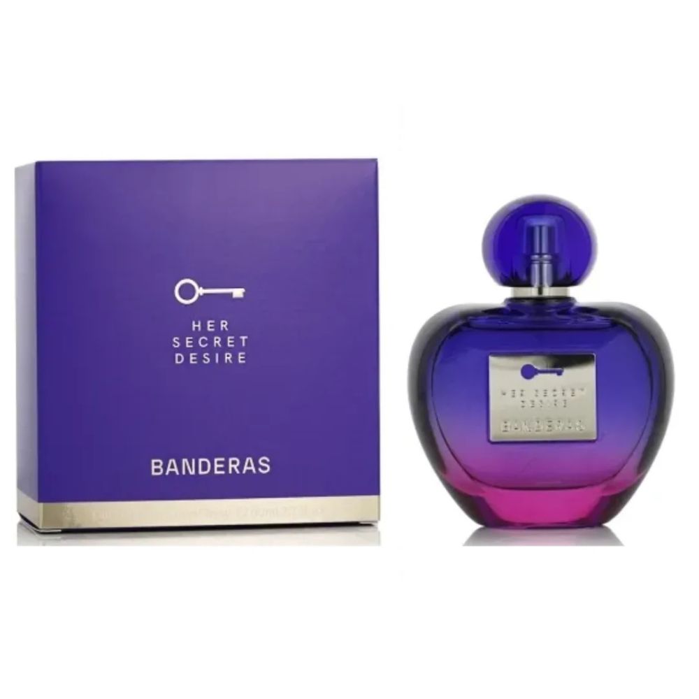 Antonio Banderas Her Secret Desire Eau De Toilette For Woman 80ml